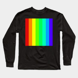 rainbow stripe pattern Long Sleeve T-Shirt